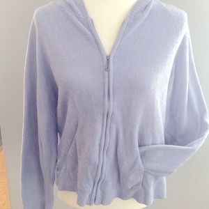 Colorado Clothing Zip Up Light Blue Hoodie – M